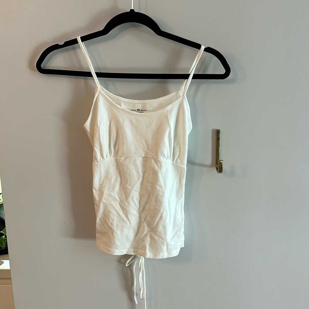 Brandy tie back tank